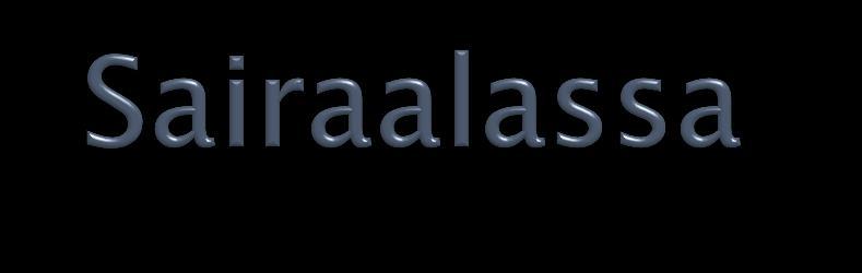 Saavumme sairaalan aulaan Eihän tämä
