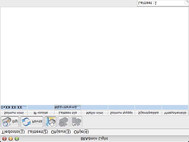 BRAdmin Light ohjelmisto sennetn utomttisesti tulostinohjimen sennuksen yhteydessä. Jos tulostinohjin on jo sennettu, BRAdmin Lighti ei trvitse sent uudelleen.