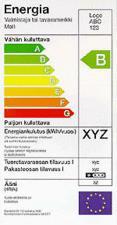 Energiamerkit - sähkölaitteissa EU-maissa käytössä oleva yhtenäinen energiamerkintä antaa vertailukelpoista ja luotettavaa tietoa kotitalouslaitteiden energiankulutuksesta.