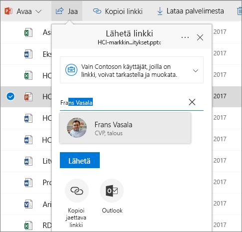 ja kansiosi tietokoneesi kanssa, niin voit käyttää niitä myös offline-tilassa.