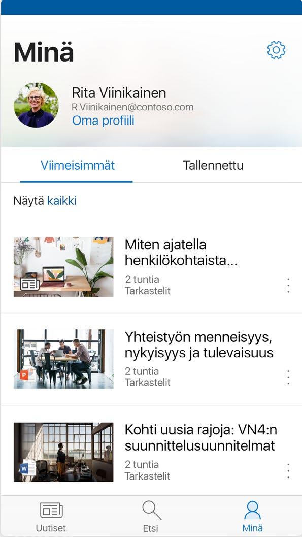 kanssa ja minkä parissa hän työskentelee.