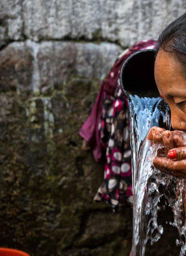 Nepalissa rakentamamme vesialtaat hyödyttävät
