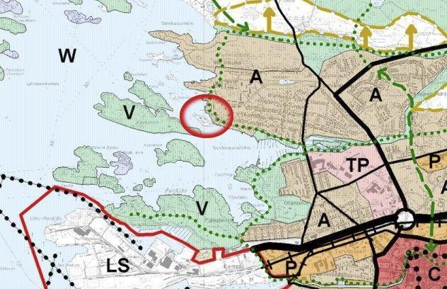 Alueella on voimassa maakuntavaltuuston 7..009 hyväksymä ja ympäristöministeriön 30.