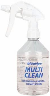 Multi Clean on yleispuhdistusaine, jolla puhdistat kaikki kesämökin pinnat biologisesti pitkin kesää.