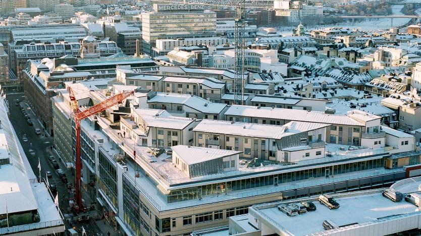 Esityslista Sivu 29/39 Yleiskaavalla samaan kortteliin halutaan mahdollistaa sekä kerrostalojen että pientalojen toteutuminen ja näiden talotyyppien välimuotojen ja variaatioiden