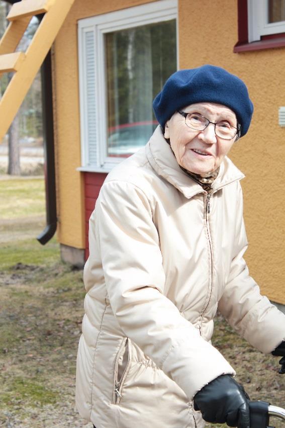 kotona mm. pikkupuiden latomista.