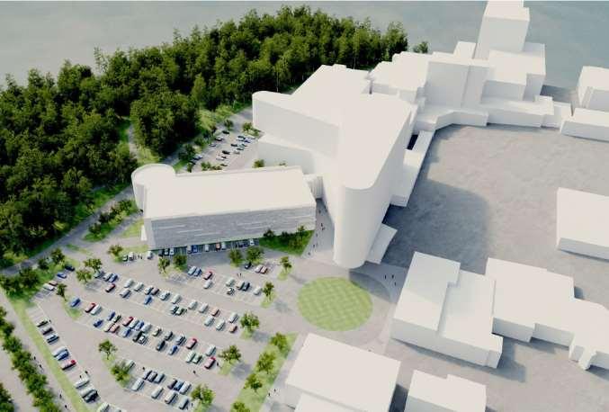 Valmistuu vuonna 2022 Koko noin 30 000 m² Kustannukset noin 130 milj.