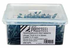UUTUUS Ruuveissa torx 25 kanta, Leikkaava kärki Senkkaava kanta TX25 kärki tulee rasian