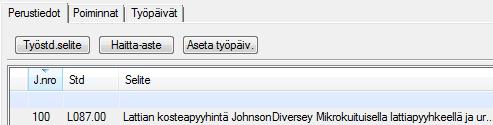 Haitta-asteen määritys Laskija voi tarkistaa ja tarvittaessa muuttaa