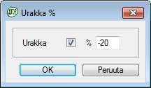 Valitse päivitettävä tieto ja anna uusi arvo.
