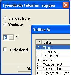 Esimerkkejä laskentamalliraporteista Työmäärät tilamalleittain, suppea Työmäärät tilamalleittain, suppea -raportilta näet mallikohtaiset tiedot sekä koko projektin tiedot: - h/vuosi - h/kk -