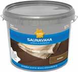 seinä- ja kattopaneeleille puolihimmeä väritön 0,9 l 11,10/l 22 95 2,7 l 8,50/l Uutta suojaa
