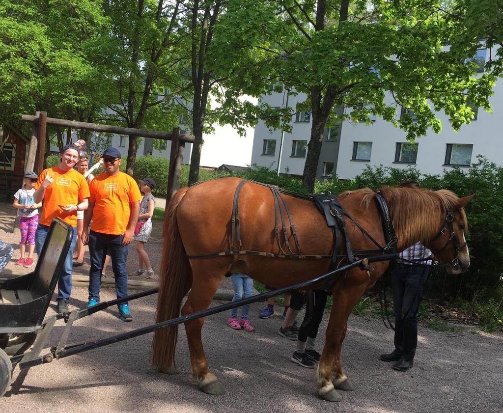 16 Aurinkoa ja iloa Kyläkarnevaaleilla! Matinraitin Kyläkarnevaalit järjestettiin 22.5.