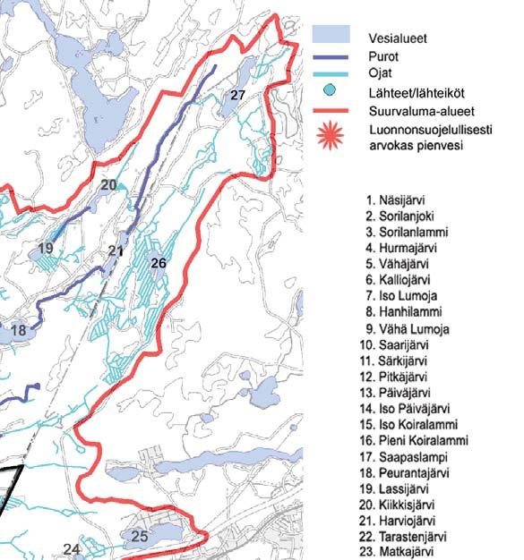 Paksuturpeista suota esiintyy alueen itäreunalla melko laajalti (Pulkkaansuo).
