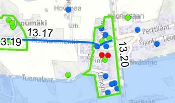 Kuvat: ote Järvenpään kulttuuriympäristön hoitosuunnitelmasta 207 (Järvenpään kaupunki, Ramboll). Ristinummentie (kohde 3.7), Ristinummen asemanseutu (kohde 3.20) kaava-alue ympyröity tummanpunaisena.