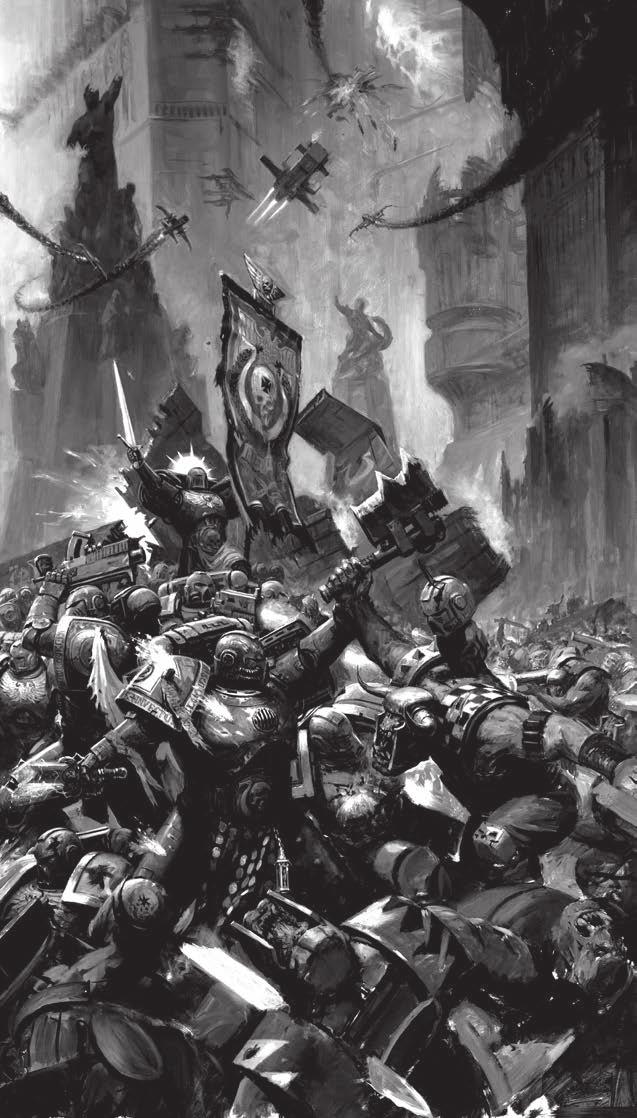 PERUSSÄÄNNÖT Warhammer 40,000 tekee sinusta urheiden sotureiden ja mahtavien sotakoneiden ylipäällikön.