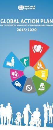 WHO on julkaissut vuosia 2013 2020 koskevan toimenpideohjelman kroonisten kansantautien ehkäisemiseksi.