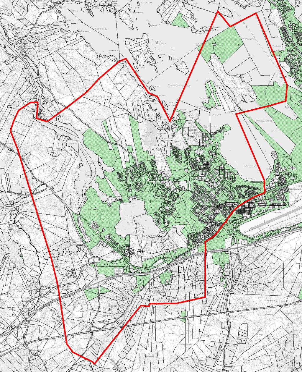 Lappeenrannan keskustaajaman osayleiskaava 2030, Läntinen osa-alue Kuva 10.