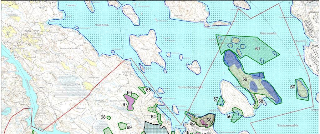 Lappeenrannan kaupunki: Länsiosan osayleiskaavan luontoselvitys Liite 1.