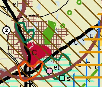 SUUNNITTELUN LÄHTÖKOHDAT Maakuntakaava Ote voimassa olevasta maakuntakaavasta. Yleiskaava Suunnittelualueella on voimassa Keski- Suomen maakuntakaavan tarkistus, joka on saanut lainvoiman 26.1.2018.