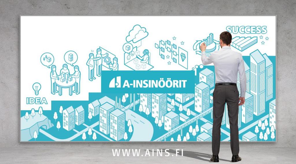 670 asiantuntijaa 3 Toimialaa 10 Aluetoimistoa Perustettu 1959 >15 % annual growth Projekteja