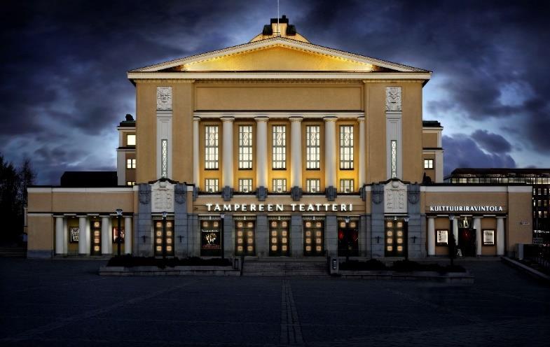 V Teatterietiketti Teatterietiketistä saat käytännön tietoa Tampereen Teatteriin tulemisesta ja teatterissa viihtymisestä.