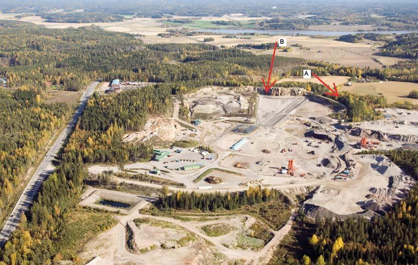 Kuva 6 30 Ilmavalokuva Korvenmäen jäteaseman