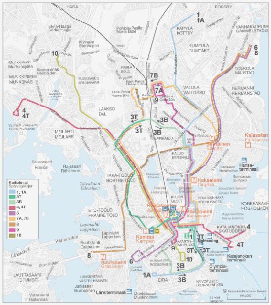 Linjaston hännät pysäkkiväli vastaa toivottua linjanopeutta Kantakaupungin laita pysäkkiväli vastaa bussien pysäkkiväliä Keskustavyöhyke pysäkkejä voi olla hyvinkin tiheässä Kuva 18.