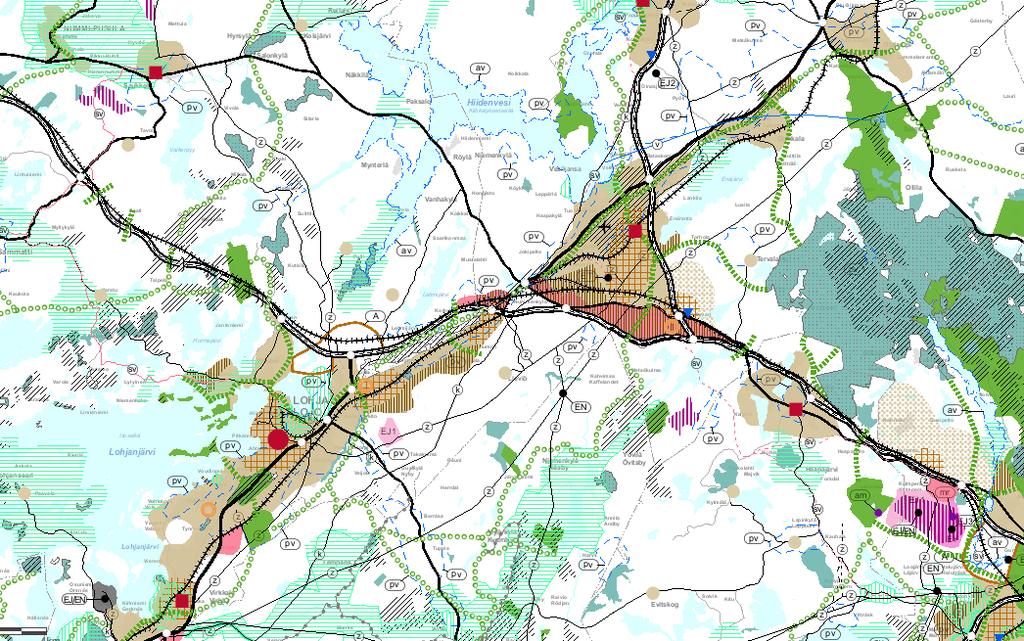 Voimassa olevien maakuntakaavojen yhdistelmä 2017 Uudenmaan