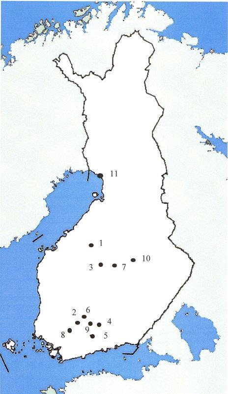 Säilörehujen DCAD arvot Suomessa Pro Gradu tutkielma, Kananen 2012 11 tilaa eri puolilta maata 35 näytettä:18 ykkössatoa, 13 kakkossatoa, 3 kolmossatoa, 1 hylätty Näytteistä määritettiin rehuarvot ja