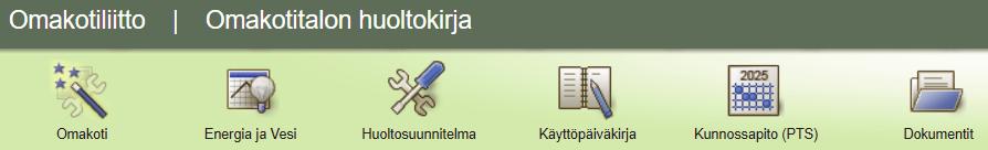 S ähköinen huoltokirja, erinomainen jäsenetu Omakotiliitosta Huoltokirjan käyttö kannattaa, joko sinulla on se käytössäsi?