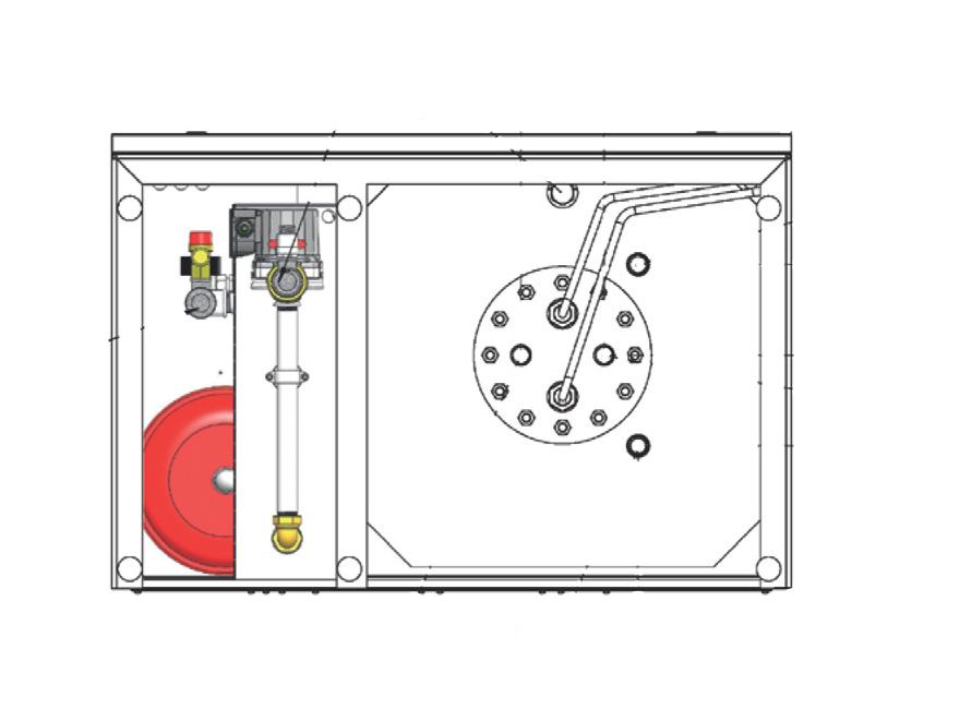 Compact P / Compact P Polar - EK (Soumalainen) BY NILAN Sähkökattilan vesikytkennät 2 1 1. Keskuslämmityksen menovesi 2. Keskuslämmityksen paluu Putkikytkennät 1. Liitos 3/4" 2. Sulkuventtiili 3.