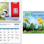 Kaksikielinen (Suomi-Ruotsi) Päivänäkymässä näkyy kuukausi, vuosi, viikonpäivä,viikkonumero jaisolla kuukaudenpäivä Sivulle mahtuu hyvin muistiinpanoja Ripustustaustassa vuosikalenteri