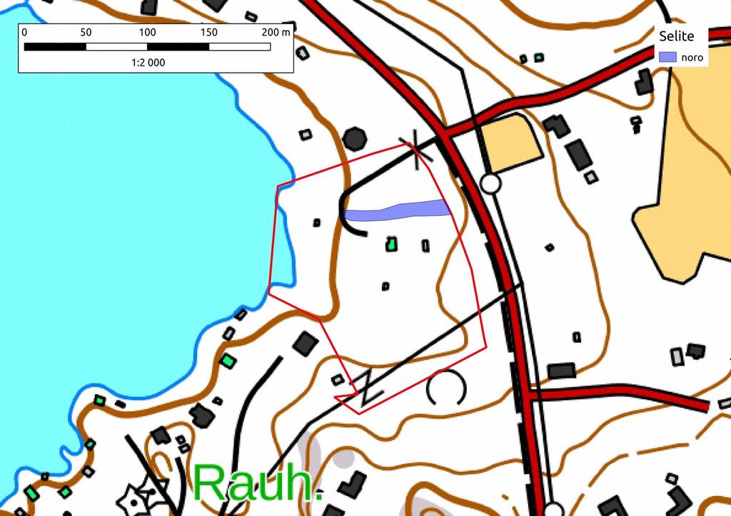 15 Kartta 3. Norouoman likimääräinen sijainti selvitysalueella. 5.4.