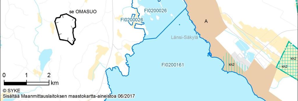 Pyhäjärven linturikas pohjoisin perukka lähirantoineen. Valtaosa kohteen pinta-alasta on Pyhäjärveä, joka muilta osin on oma erillinen Natura-kohteensa (FI0200161).