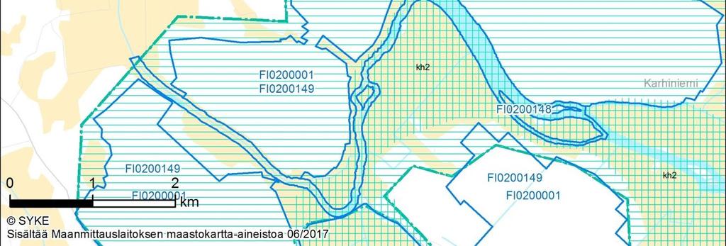 luontotyypit (% / ha) (Lisättäväksi ehdotettavat luontotyypit lihavoituna) *priorisoitu luontotyyppi Poistettavaksi ehdotettavat luontotyypit Muu tärkeä lajisto Puurijärvi-Isosuon kansallispuistoon