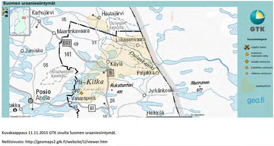 Kitkan Viisaat huomauttaa, ettei nyt esitetyssä maakuntakaavaehdotuksessa ole merkitty kyseisiä Kuusamoa koskettavia kaavamerkintöjä ja -määräyksiä.
