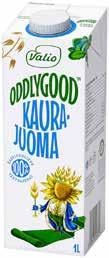 35,60 8,90 kg VALIO ODDLYGOOD KAURAJUOMA 1 L UHT 1,59KPL UUTUUS LANTMÄNNEN UNIBAKE ME