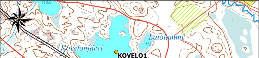 Järven valuma-alueen koko on noin 11,1 km 2 ja se koostuu pääasiassa metsämaastosta, viljeltyä maa-alueita ei valuma-alueella ole.