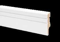 Põrandaliist 16x65x2750 Mel Puhas Valge 14400 KOSKI Põrandaliist 16x92x2750 Mel Valge