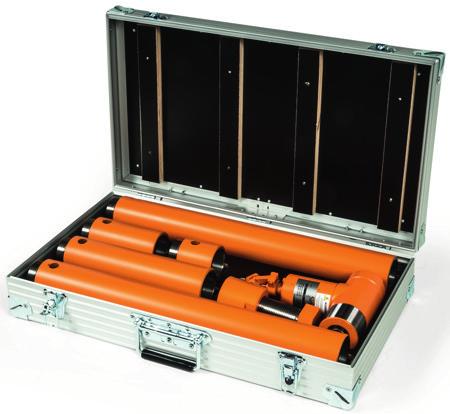 STRAIGHTENING KIT, 15 TONS OIKAISUSARJA, 15 TON RIKTSATS, 15 TON Komplett 33-356 Täydellinen sarja Complete The straightening kit that combines safety with high capacity as well as need for use in