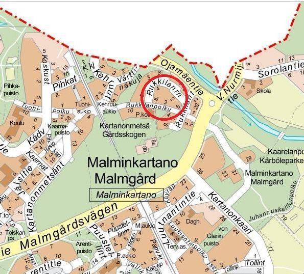 HELSINGIN KAUPUNKI HEL 2016-000439 1 (16) KAUPUNKISUUNNITTELUVIRASTO Hankenro 0740_45 ASEMAKAAVAN SELOSTUS ASEMAKAAVAKARTTA NRO 12414 PÄIVÄTTY 20.9.2016 Asemakaavan muutos koskee: Helsingin kaupungin 33.