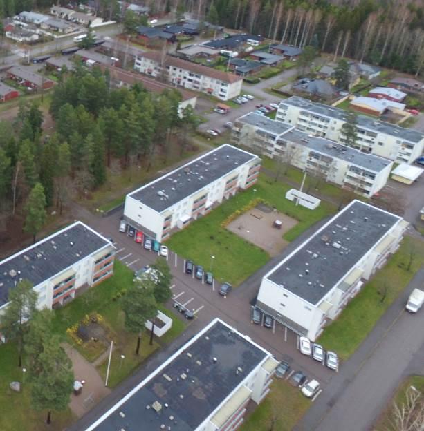 on hyvin saman ikäistä suunnittelualueen asuinkerrostalojen kanssa; käytännössä vuosilta 1974 1981. Suunnittelualue ei ole pohjavesialuetta. 4.