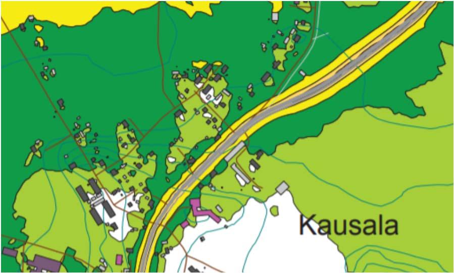 meluselvitykset. Iitintien meluennuste.