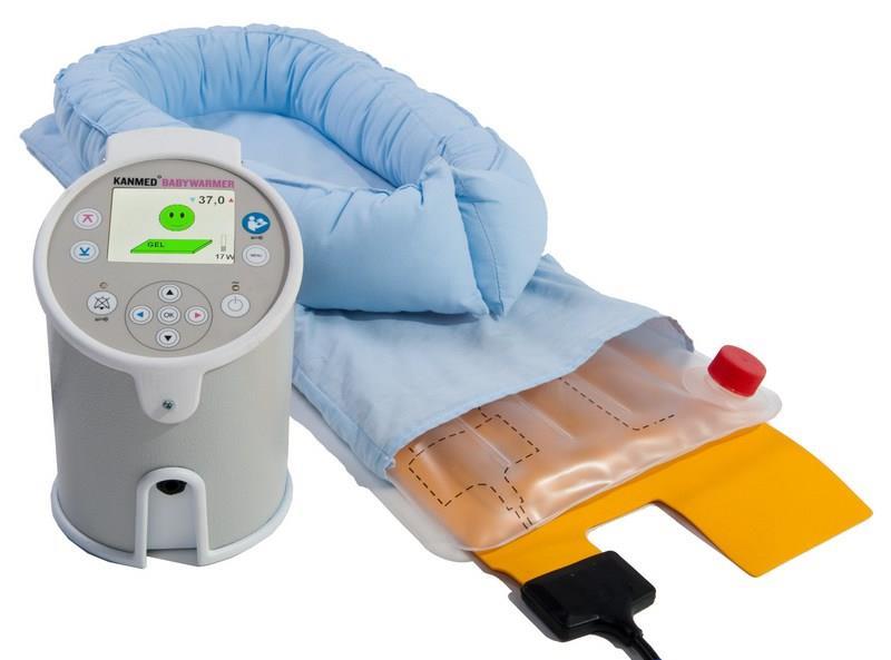 (lämpöpatja) /////// Geeli (lämpöpatja) Järjestelmän kuvaus Kanmed Baby Warmer BW3 koostuu 4 osasta: Keskusyksikkö Lämpöelementti Vesi-