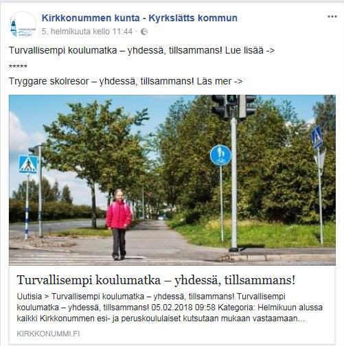 Oppilaskyselystä tiedottaminen Kysely oli auki 5.2.