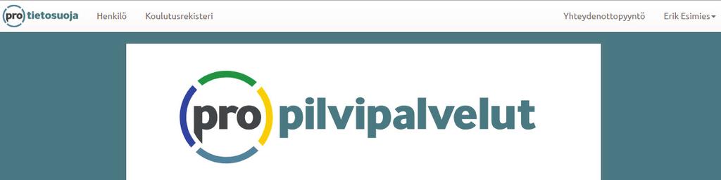 Itseopiskelu käytännössä Esimies luo henkilölle omat tunnukset omilla oikeuksilla. Henkilön lisääminen palveluun tapahtuu koulutusrekisterin kautta Luo uusi henkilö -napin avulla.
