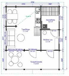 parvi 7,1 m2 METSOLA 60