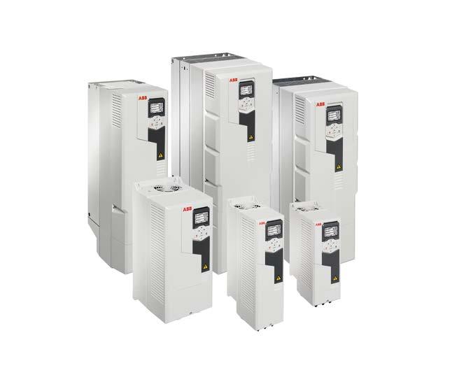 ACS580, 0,75 500 KW 23 ABB:n vakiotaajuusmuuttajat ACS580, 0,75 500 kw 01 ACS580:n runkokoot: R1, R2, R3, R5, R6, R7 Mikä on ACS580?