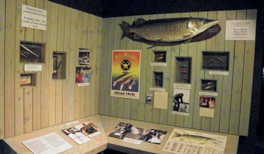 Museot ja näyttelyt SUOMEN VAPAA-AJAN KALASTUSMUSEO Vääksyn kanavan tuntumassa sijaitsevassa Päijännetalossa toimii